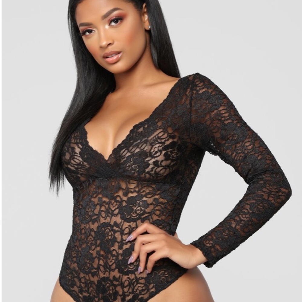 Fashion Nova Lace Bodysuit